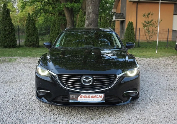 Mazda 6 cena 48800 przebieg: 234000, rok produkcji 2015 z Wieruszów małe 254